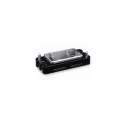 Embase encastrée 6B, Aluminium moulé sous pression, acier inoxydable, IP68/IP69K, Sortie basse